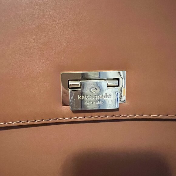 Kate Spade Medium Crossbody Satchel in Brown - Picture 2 of 5